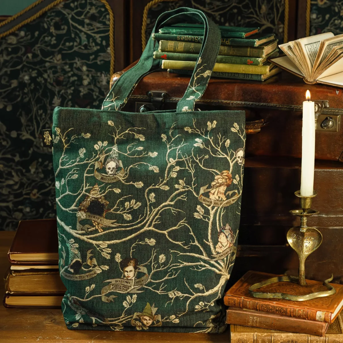 Tote bag Minalima Tapisserie des Black – Image 3