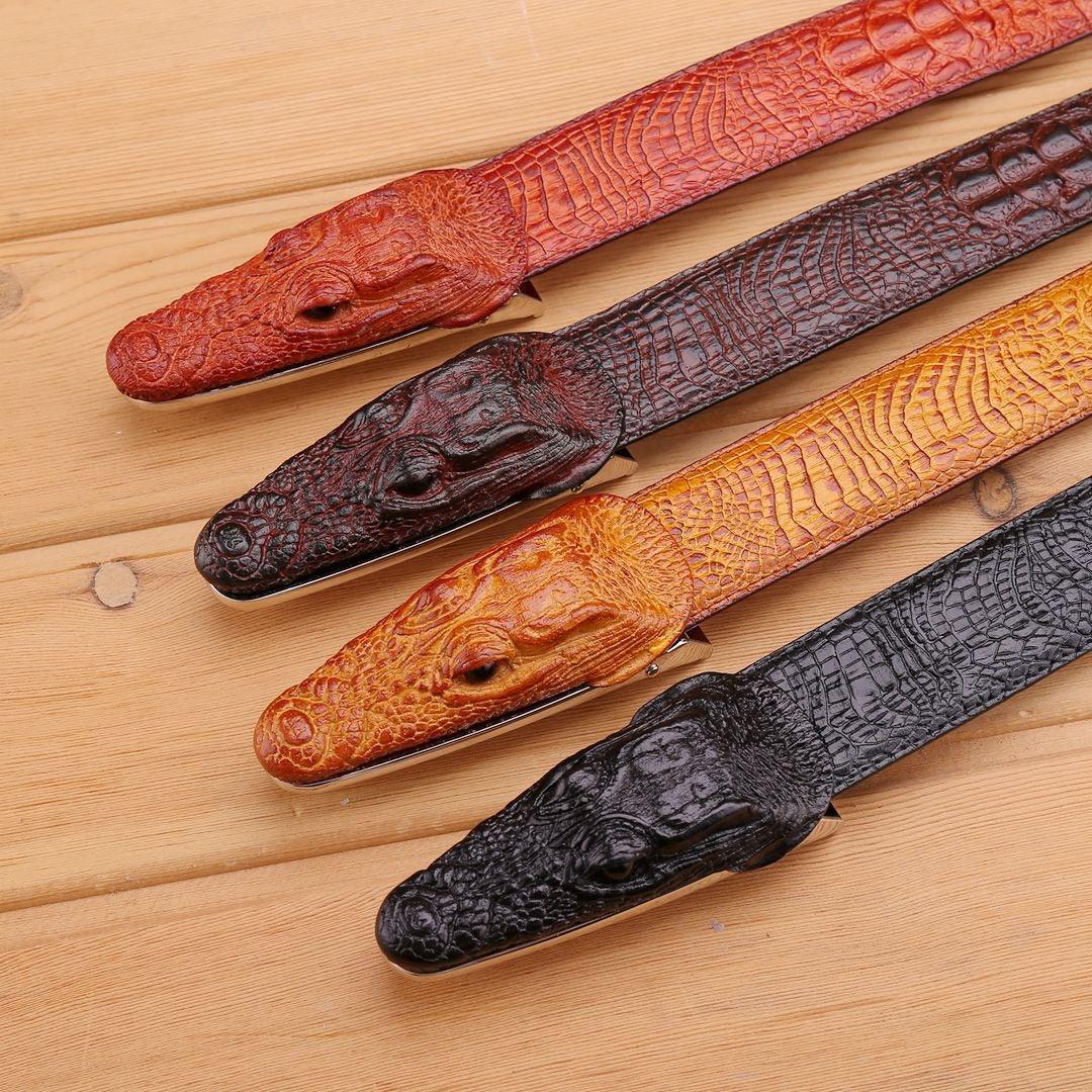 Ceinture crocodile pour homme, modèle Enokur – Image 4